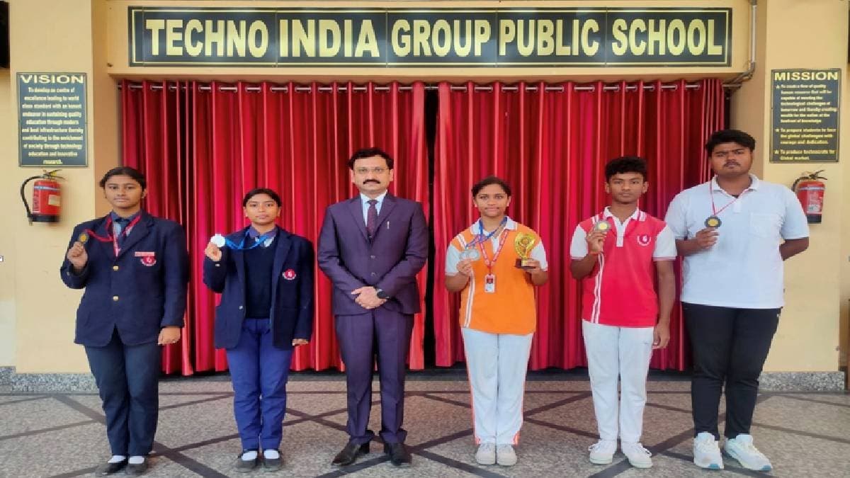 Students achievement story of Techno India Group Public School Raiganj