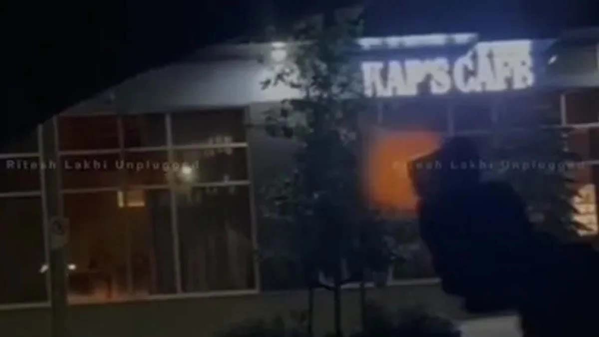  Over 25 shots fired at Kapil Sharmas Canada cafe second time in a month