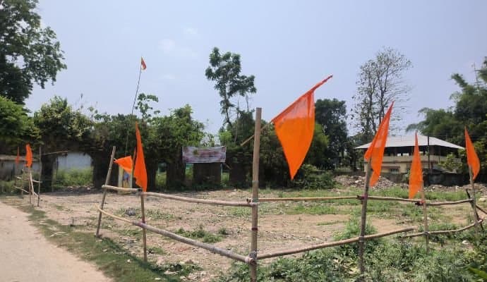 বানারহাটে রামের নামে জায়গা দখল, অভিযোগ অস্বীকার বিজেপির