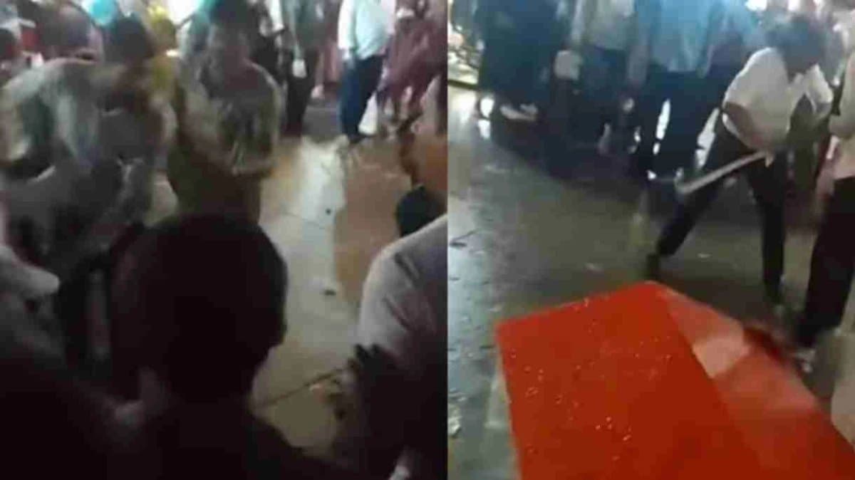 Women Pull Hair Beat Each Other Over Donation Competition At Khatu Shyam Temple 