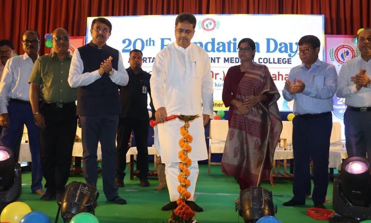  Manik Saha says tripura government is working towards building a medical hub in state gnr