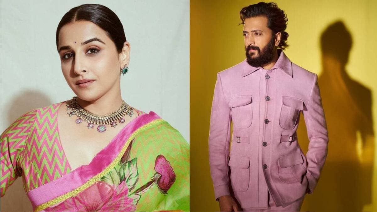 Riteish Deshmukh brings Vidya Balan in Raja Shivaji movie