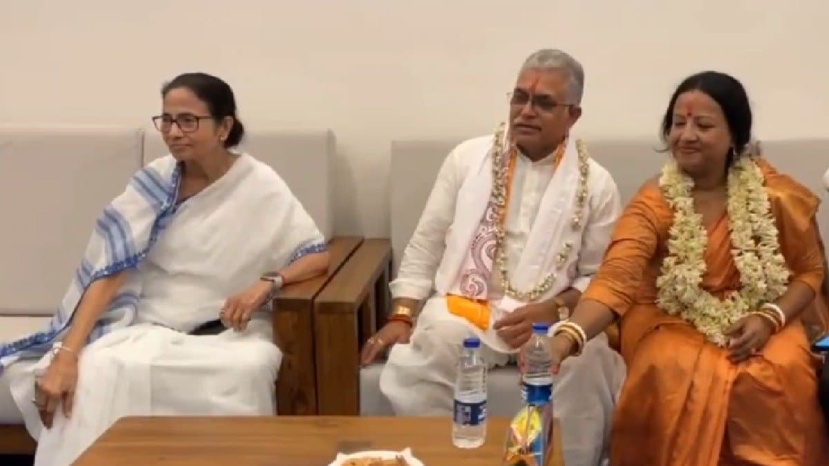 Dilip Ghosh snubs his own party leaders on his visit to Digha Jagannathdham