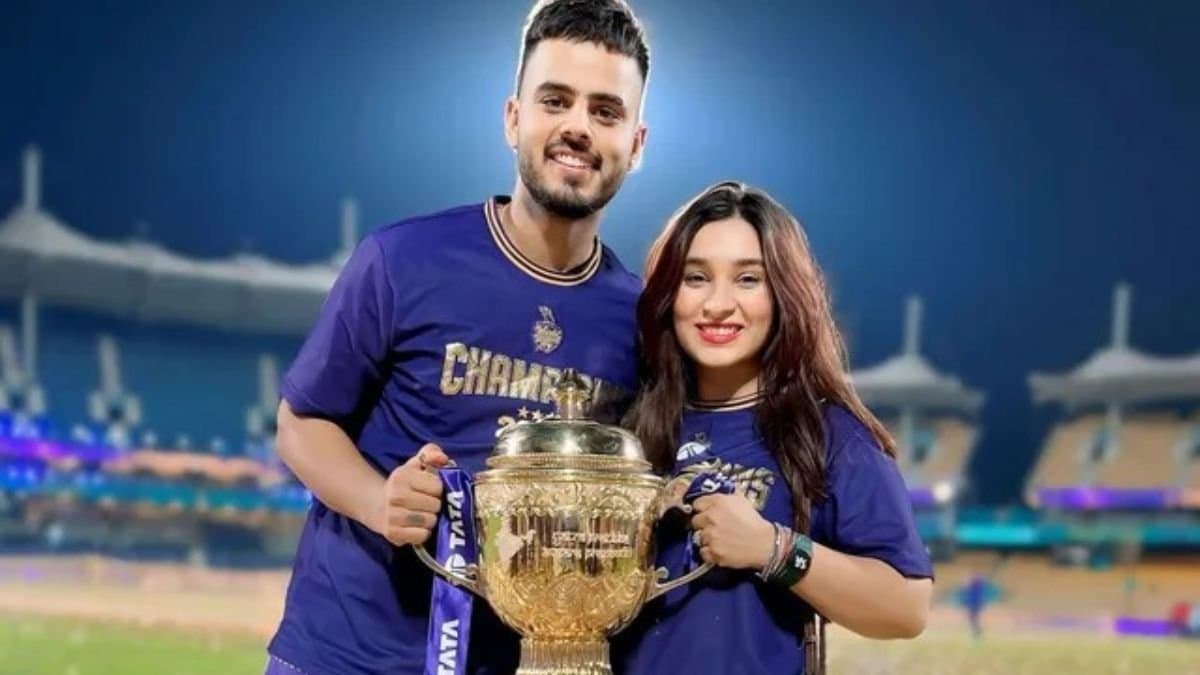 Here is the love story of former KKR star Nitish Rana and Saachi Marwah spt 