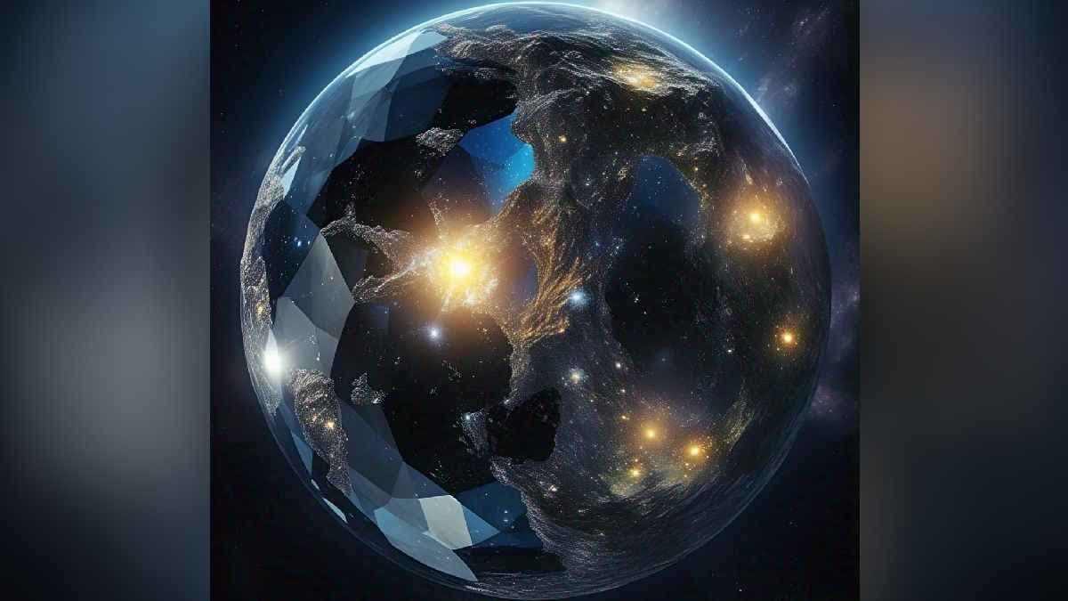 NASA has found a Super Earth in space that is glow like a Diamond   