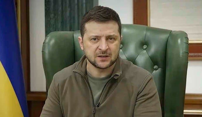  Russian missile struck close to Zelensky