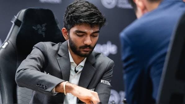 Gukesh succumbs to ding liren in 12th game of world chess championship spt 