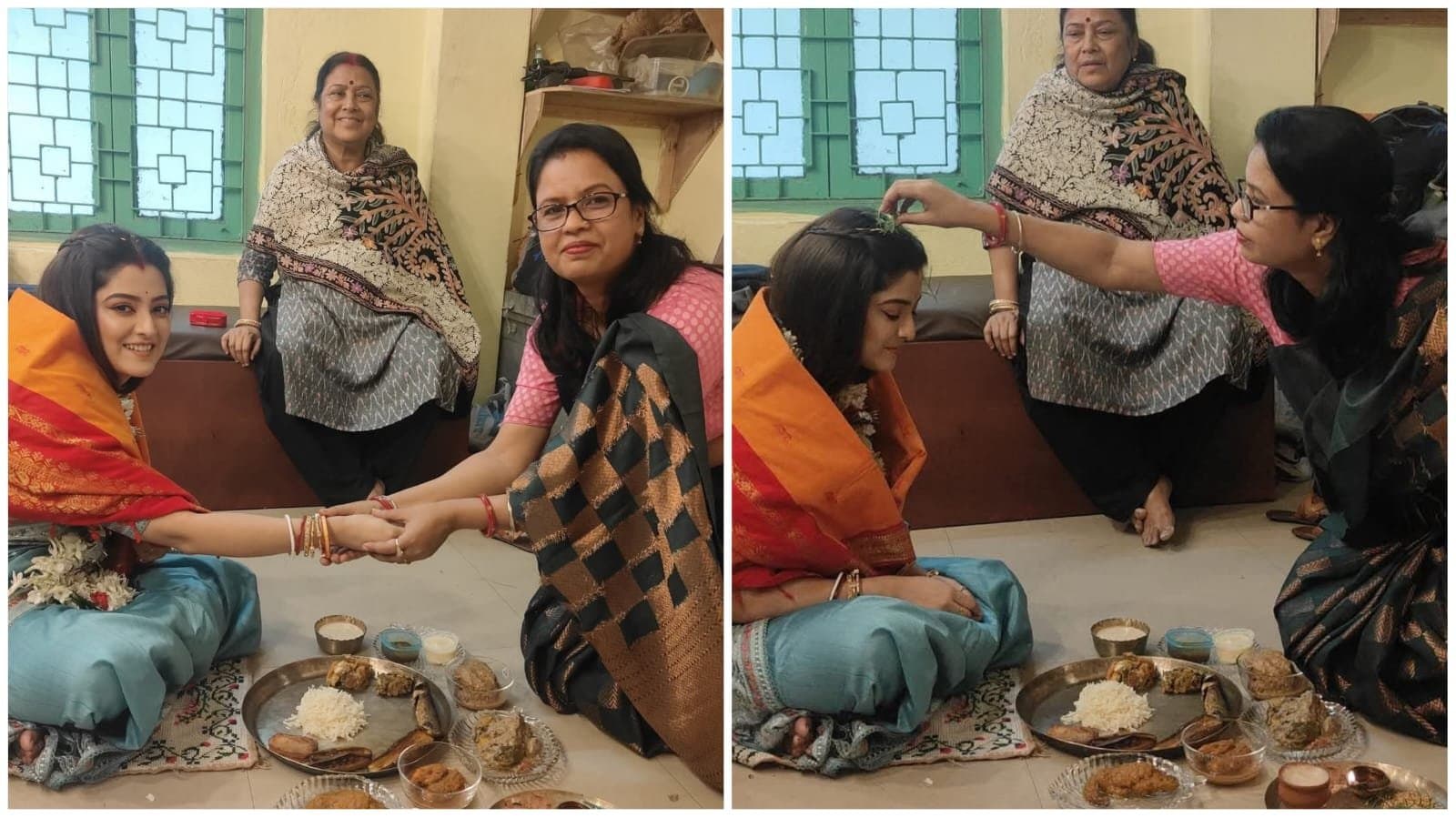 fan arrenged aiburobhat rituals for tollywood actress sweta bhattacharya ent