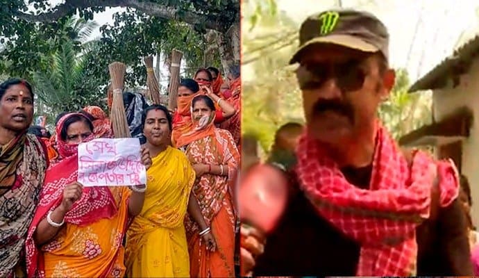 Sandeshkhali: ন্যাজাটে বাধা কংগ্রেসকে, সন্দেশখালিতে বাদশা-সৌরভ 