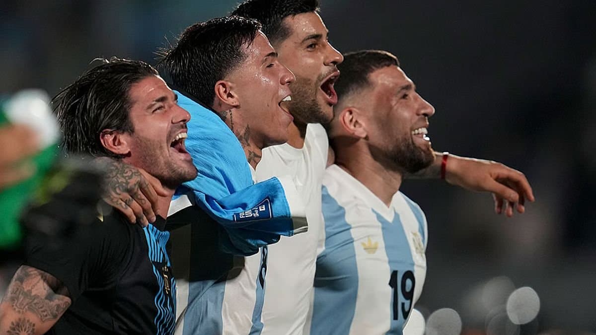 Argentina beats Uruguay and almost ensure place in the 2026 World Cup Football spt 