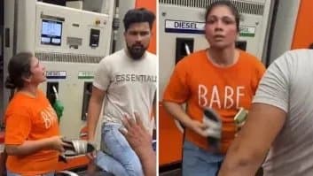 Lucknow Woman Uses Expletives