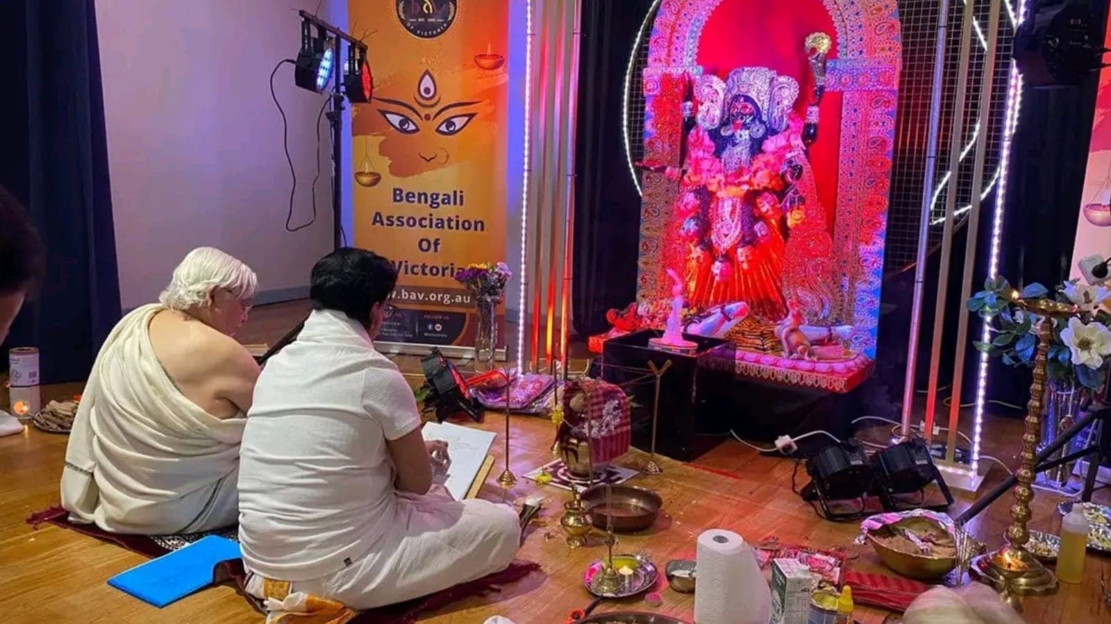 Kalipuja celebrated on melbourne_gnr