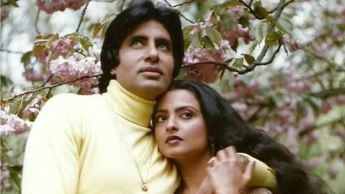 Once Rekha s father Gemini Ganesan shared what he thought about the speculation of Amitabh-Rekha talked-about rumours