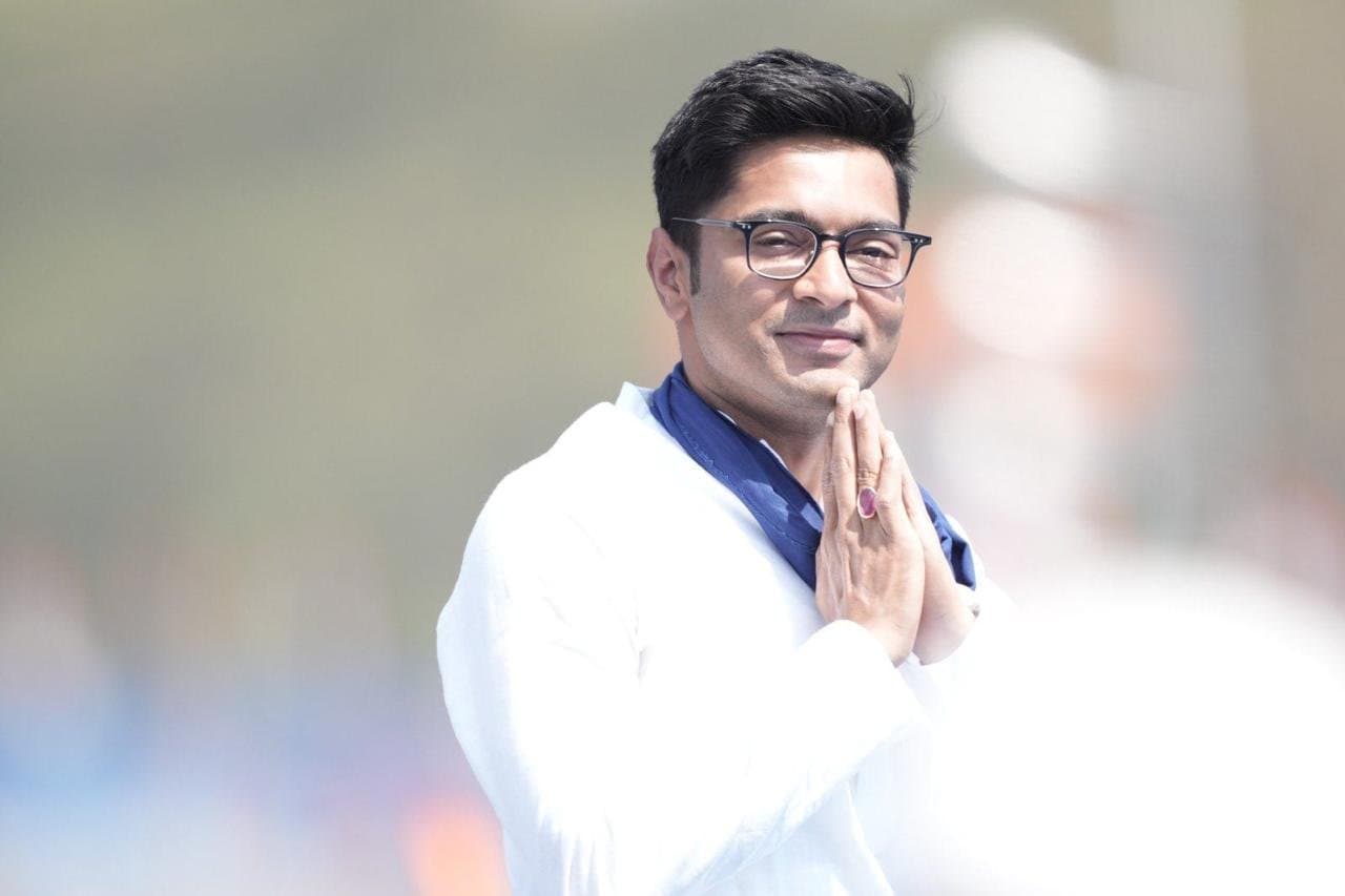 Abhishek Banerjee attacks modi from janagarjan sabha