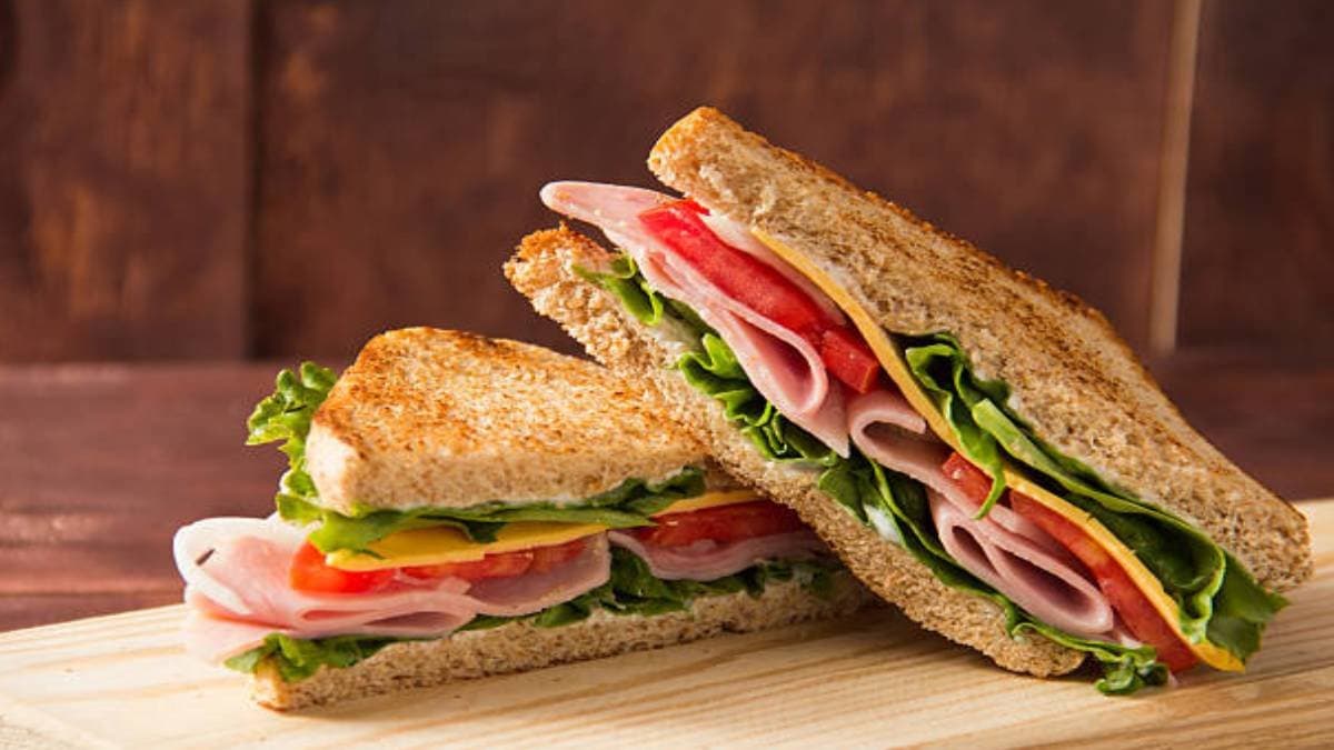 Quick easy made sandwich