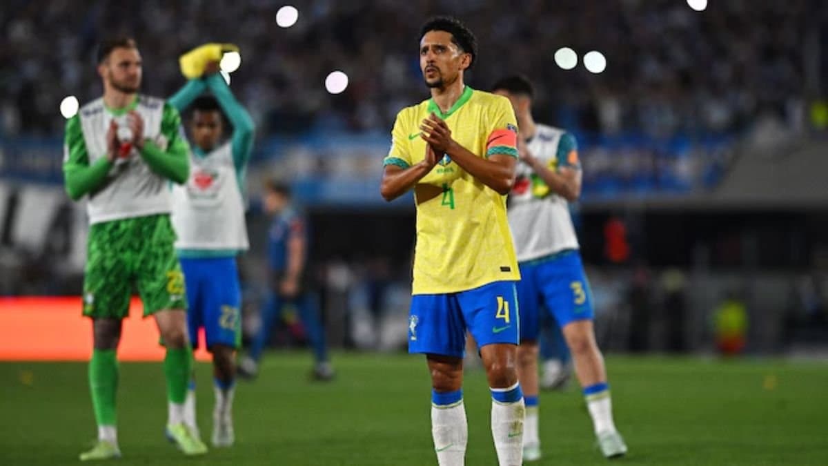 Brazil captain Marquinhos issues apology to fans after Argentina thrashing in World Cup Qualifier spt 