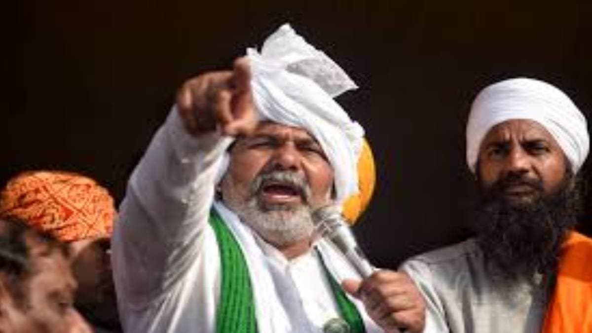 Protests erupt in Muzaffarnagar over the threat to kill farmer leader Rakesh Tikait