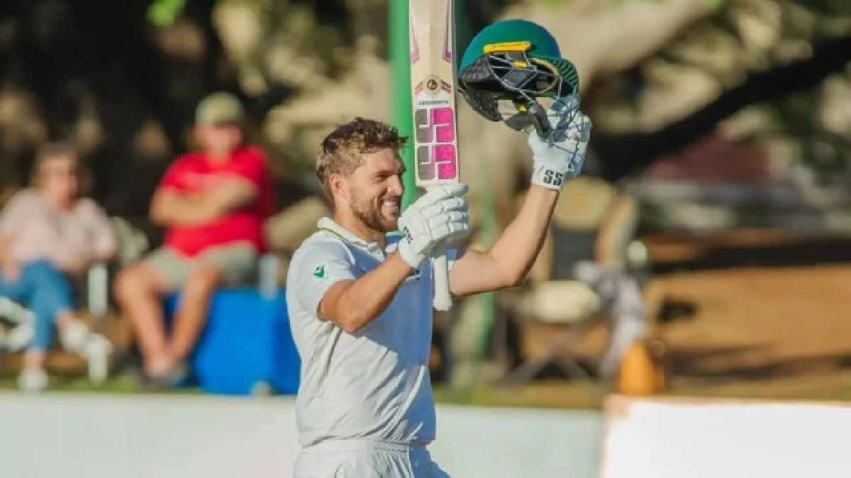 Wiaan Mulder smashes 300 on Test captaincy debut sets world record