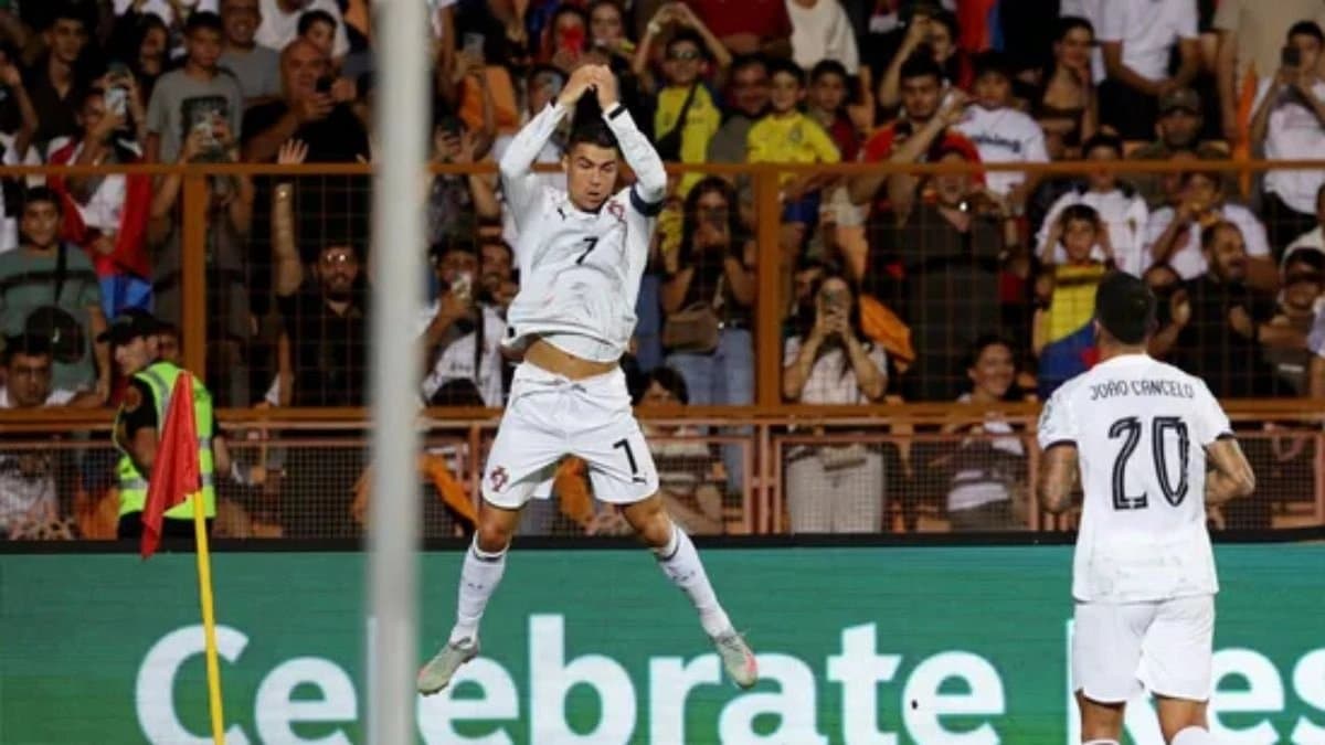 Cristiano Ronaldo led Portugal to a convincing victory over Armenia in their World Cup qualifying opener
