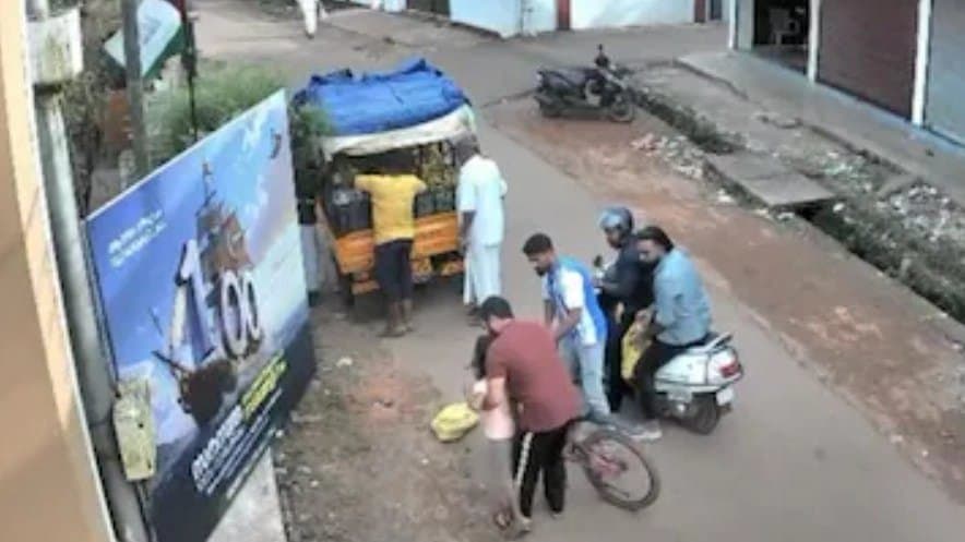 Quick Action By Youths Saves Eight Year Old Girl Choking On Chewing Gum In Kerala