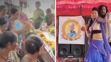Tamil Nadu Family Turns Funeral Into Celebration To Honour Womans Final Wish gnr 