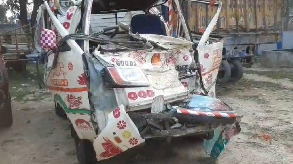 Dense Morning Fog Causes Horrific Accident on National Highway gnr