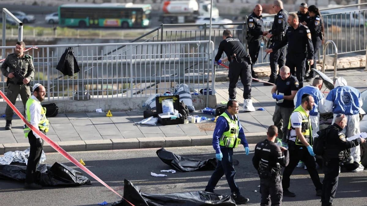 Several dead and injured in a mass shooting in Jerusalem