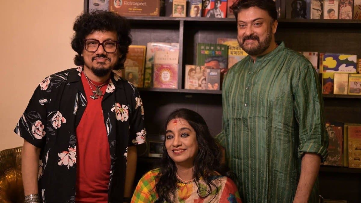 Swagatalakshmi Dasgupta Saheb Chatterjee Shovan Sundar Basu Music Concert in Kala Mandir 