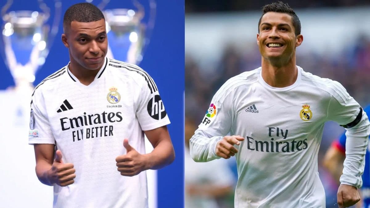 Cristiano Ronaldo praises Kylian Mbappe  and says, I would show him how to play spt 
