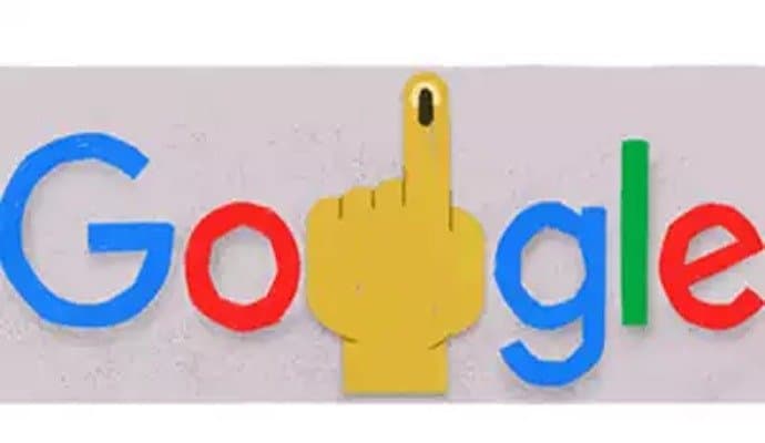 Google Doodle marks start of Lok Sabha elections 2024 