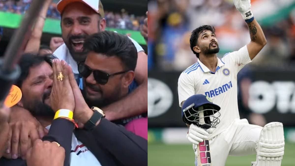 Nitish Kumar Reddy's father bursts into tears as son smashes historic century in MCG's Boxing Day Test spt