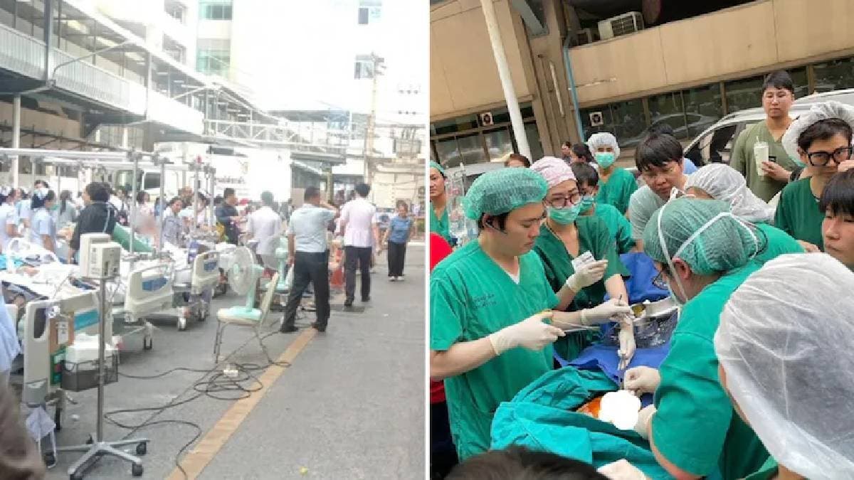 Doctors deliver baby boy on Bangkok street minutes amid earthquake horror