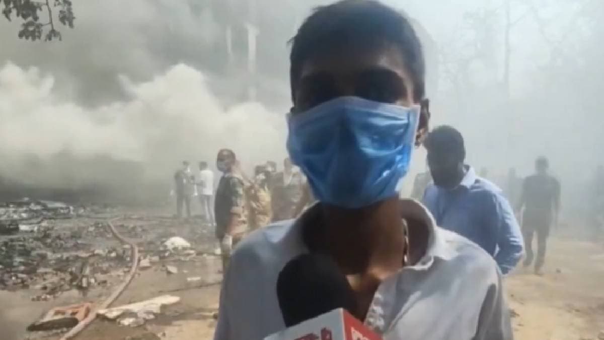 Dead Bodies Debris Eyewitness Recalls Hearing ‘Massive Sound’ During Air India Plane Crash