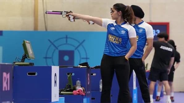 Double delight for India: Manu Bhaker, Sarbjot Singh win 2nd shooting bronze medal