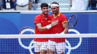Rafael Nadal's Paris Olympics campaign ends in double loss with Carlos alcaraz spt