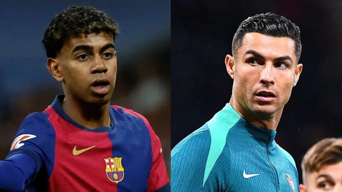 Lamine Yamal created record in El Classico and trolled Cristiano Ronaldo spt 