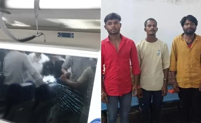 stones thrown at vande bharat in  chhattisgarh gnr