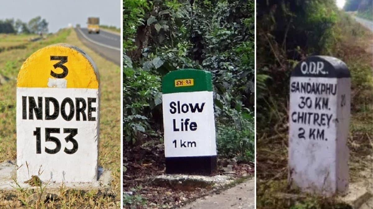 একেক রাস্তায় মাইল ফলকের রঙ এক-এক রকম কেন! ৯৯ শতাংশ মানুষ পারেননি উত্তর দিতে
