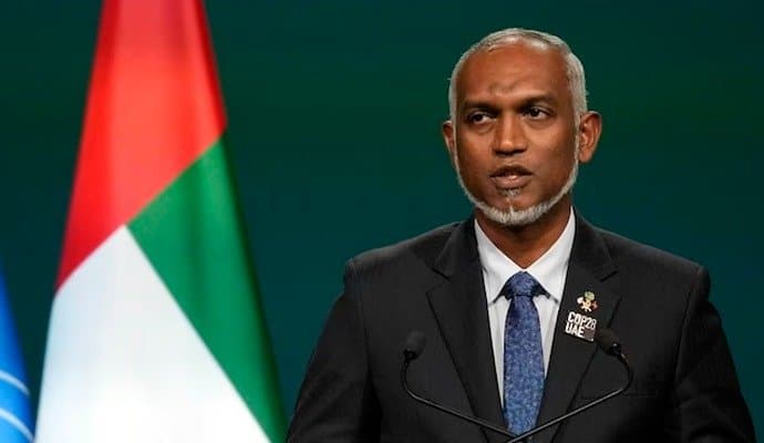 Maldives President Urges China To Send More Tourists Amid Row With India