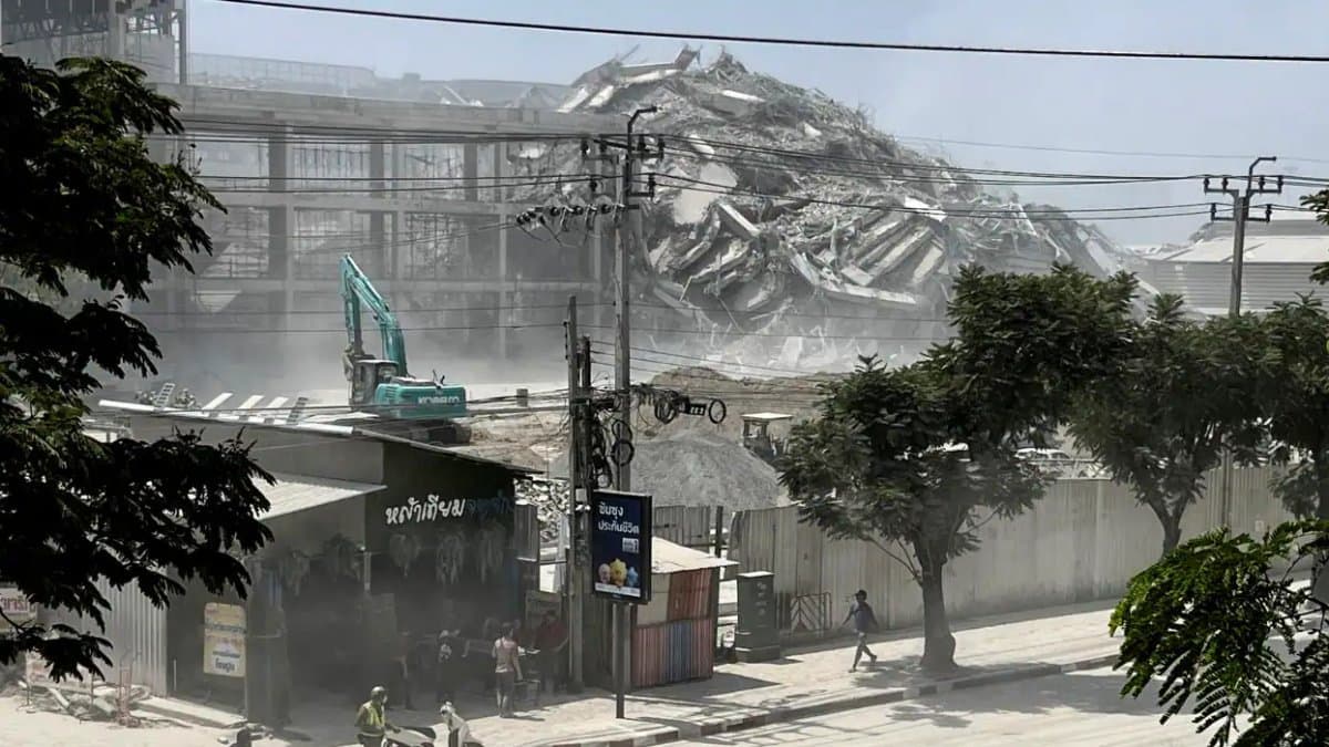 Earthquake jolts in Myanmar and Bangkok tremor felt in several parts of India