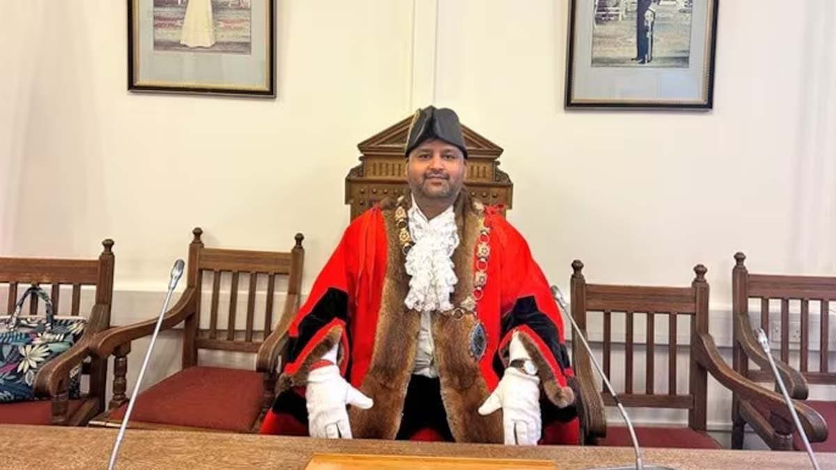 Uttar Pradesh farmer son Rajkumar Mishra elected as Mayor of UK town Bellingbury