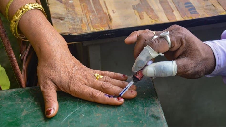  1st phase lok sabha election polling percentage update 