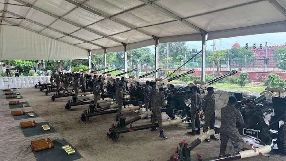 Indigenous guns to perform 21 gun salute on India s Independence Day