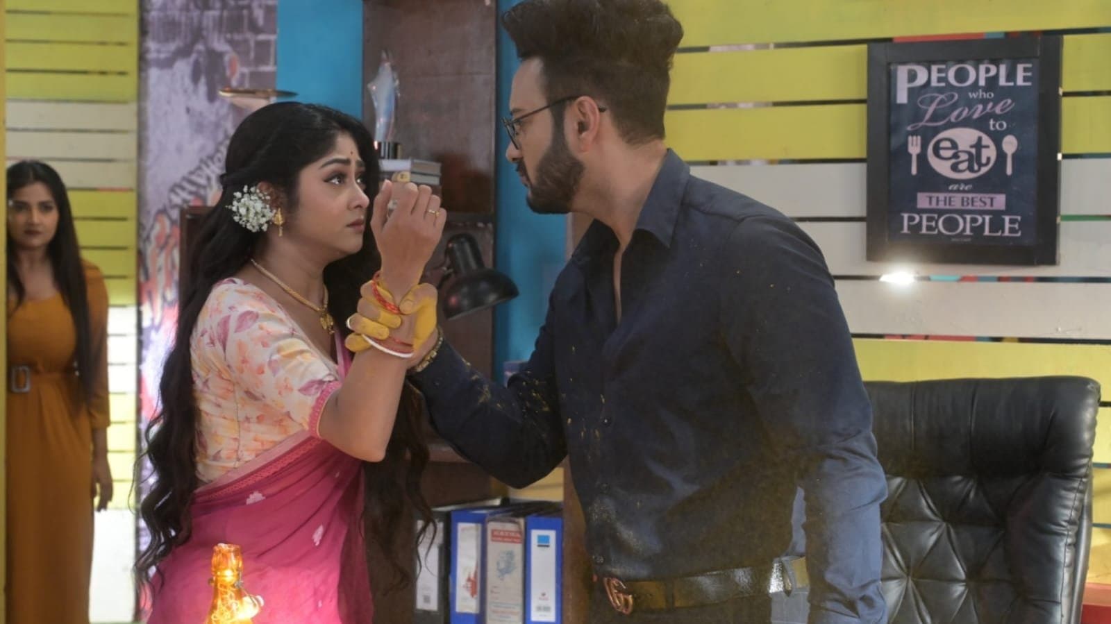 new episode spoiler of star jalsas serial kotha which starring saheb bhattacharya and susmita dey ent