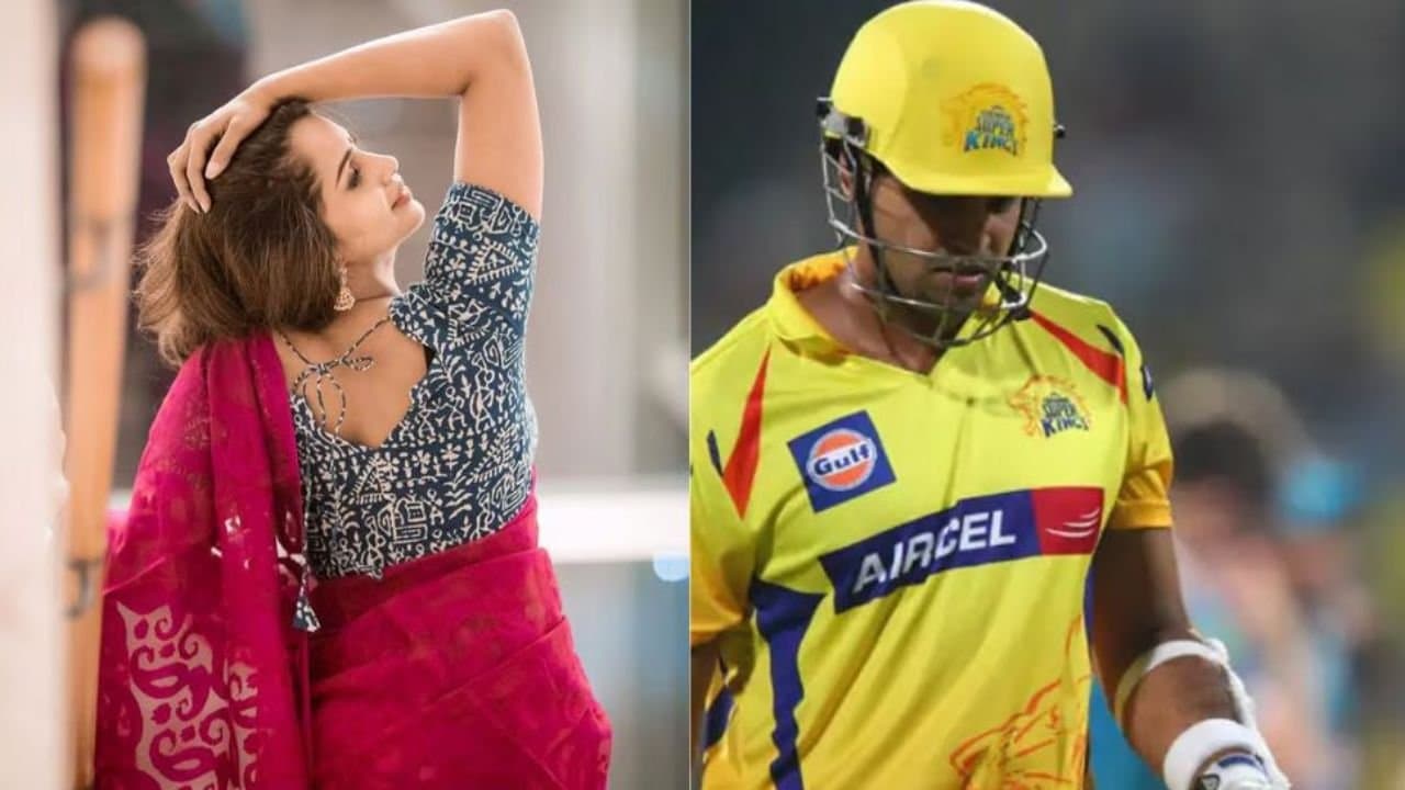 Bigg Boss fame Samyuktha engaged to former CSK cricketer Aniruddha Srikkanth 