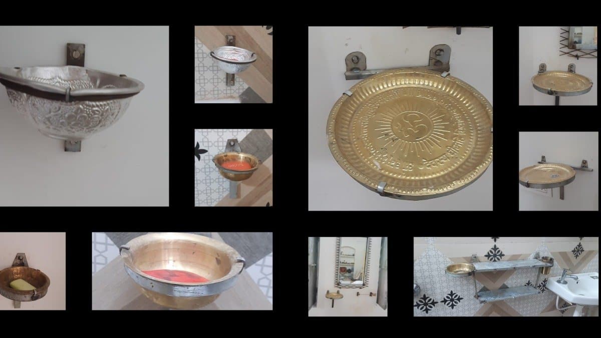 Designer Irani Mitr brings antique style home décor made from regular utensils and waste materials