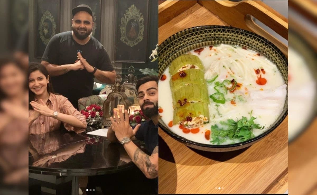 Virat Kohli and Anushka Sharma were served cuisine with lot of snake on Anniversary 