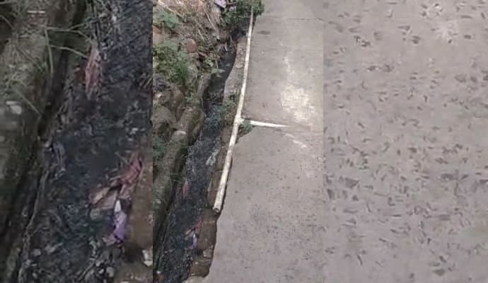 রাতের অন্ধকারে এলাকায় জলের কল ভাঙছে দুষ্কৃতীরা
