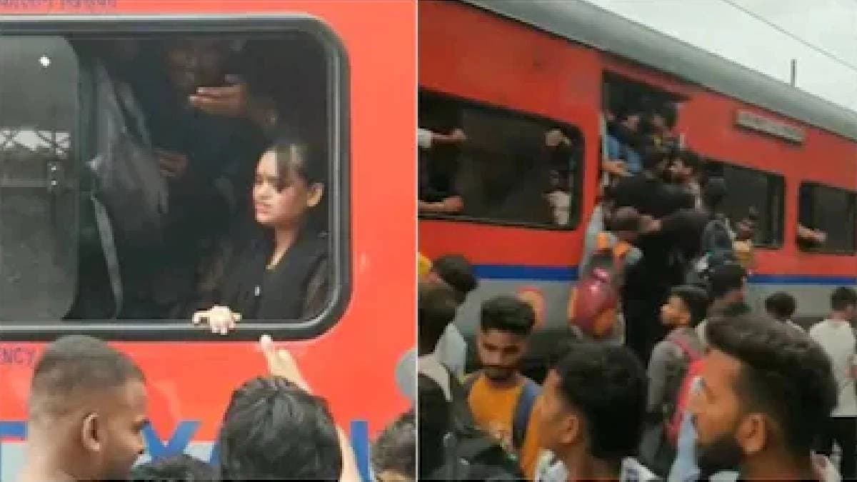 Girl Struggles To Breathe In Overcrowded Train As Bystanders Mock Her