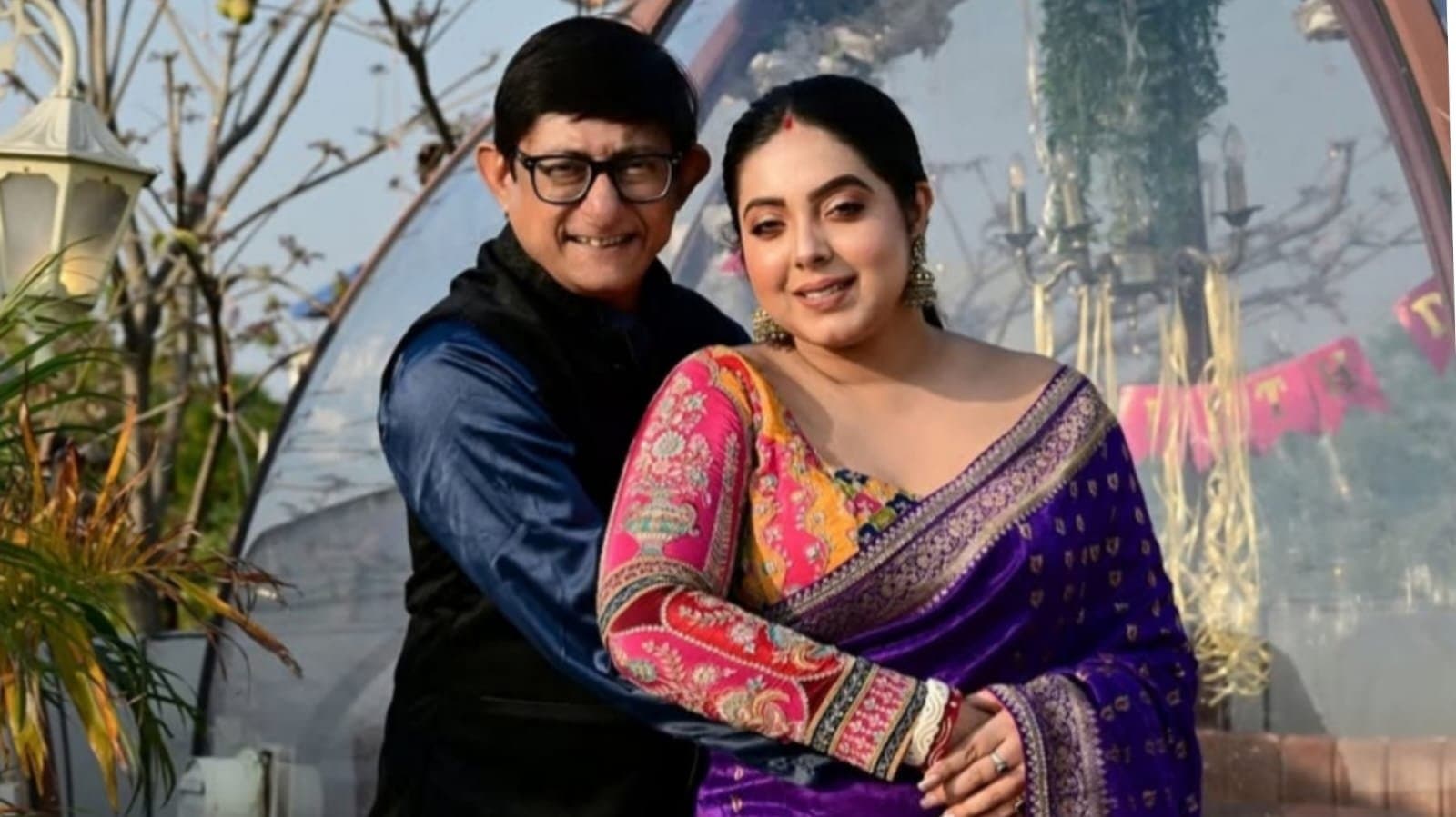 Kanchan Mullick and Sreemoyee Chattoraj celebrates their first wedding anniversary 